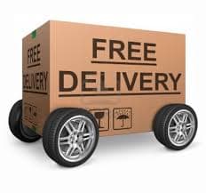 FREE Delivery throughout UK & Northern Ireland Promotion